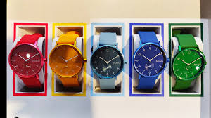Colour watches - pas cher - comment utiliser? - mode d'emploi - achat